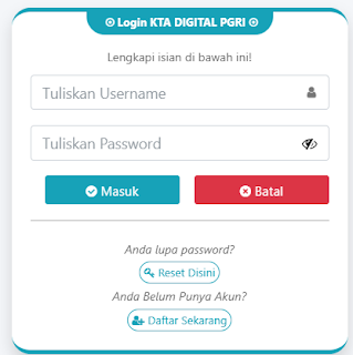 Register PGRI Manokwari Selatan - Persatuan Guru Republik Indonesia Cabang Manokwari Selatan